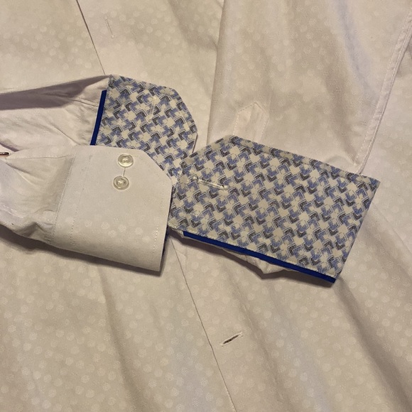 Visconti Black White Button Down - Picture 2 of 4